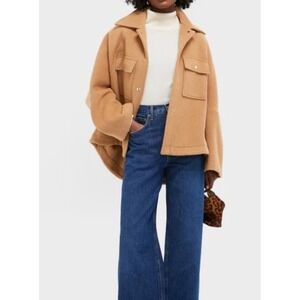 New Tuckernuck Camel Wool Cassidy Jacket - Sixe XXL Tan